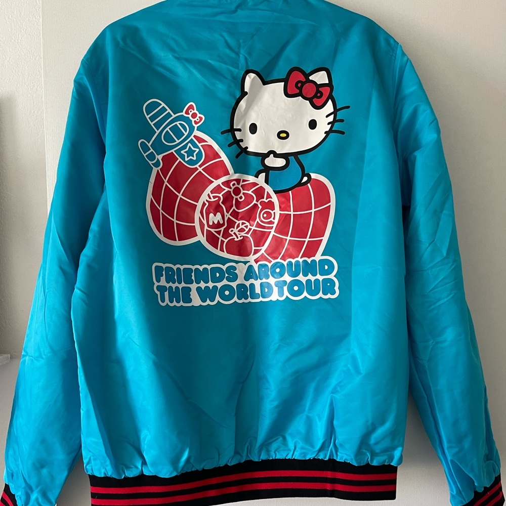 Hello Kitty bomber jacket NWT. Size XL